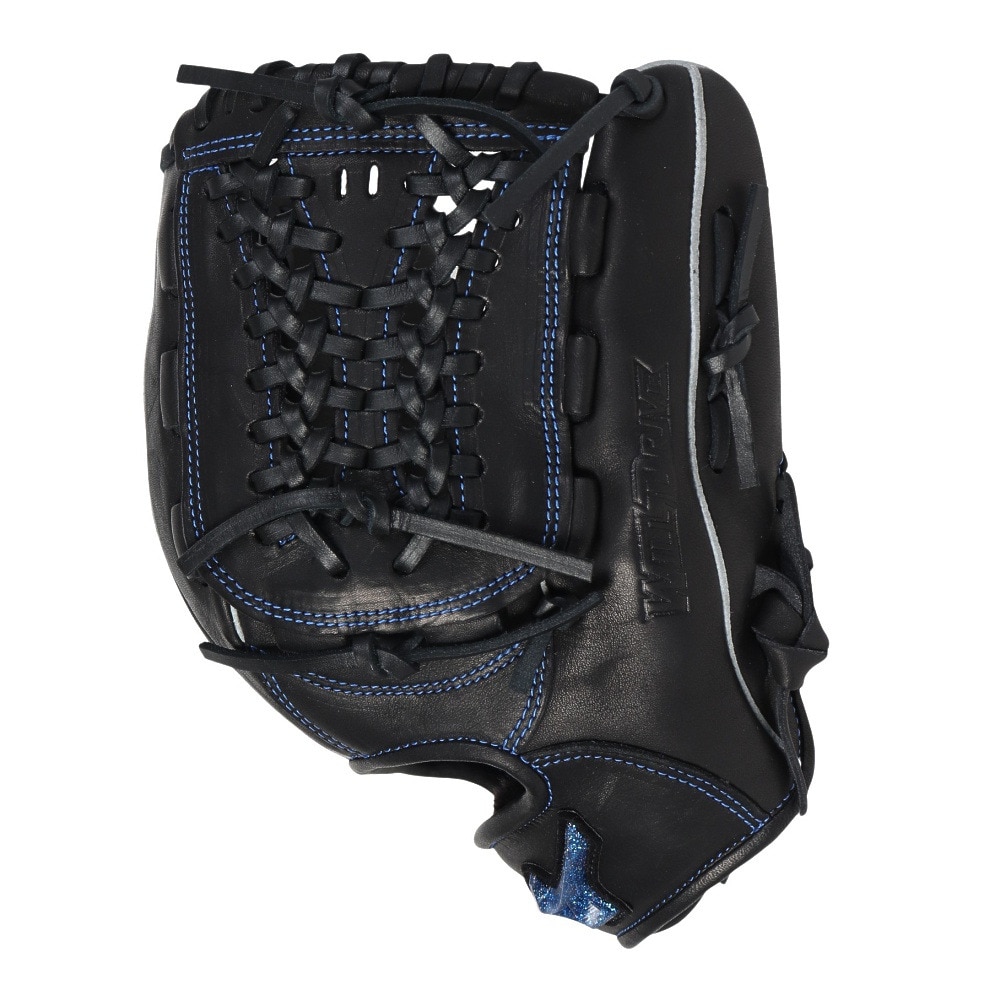 ミズノ（MIZUNO）（メンズ）ソフトボール用グラブ グローブ オールラウンド用 ウィルドライブ ブルー 1AJGS31600 09