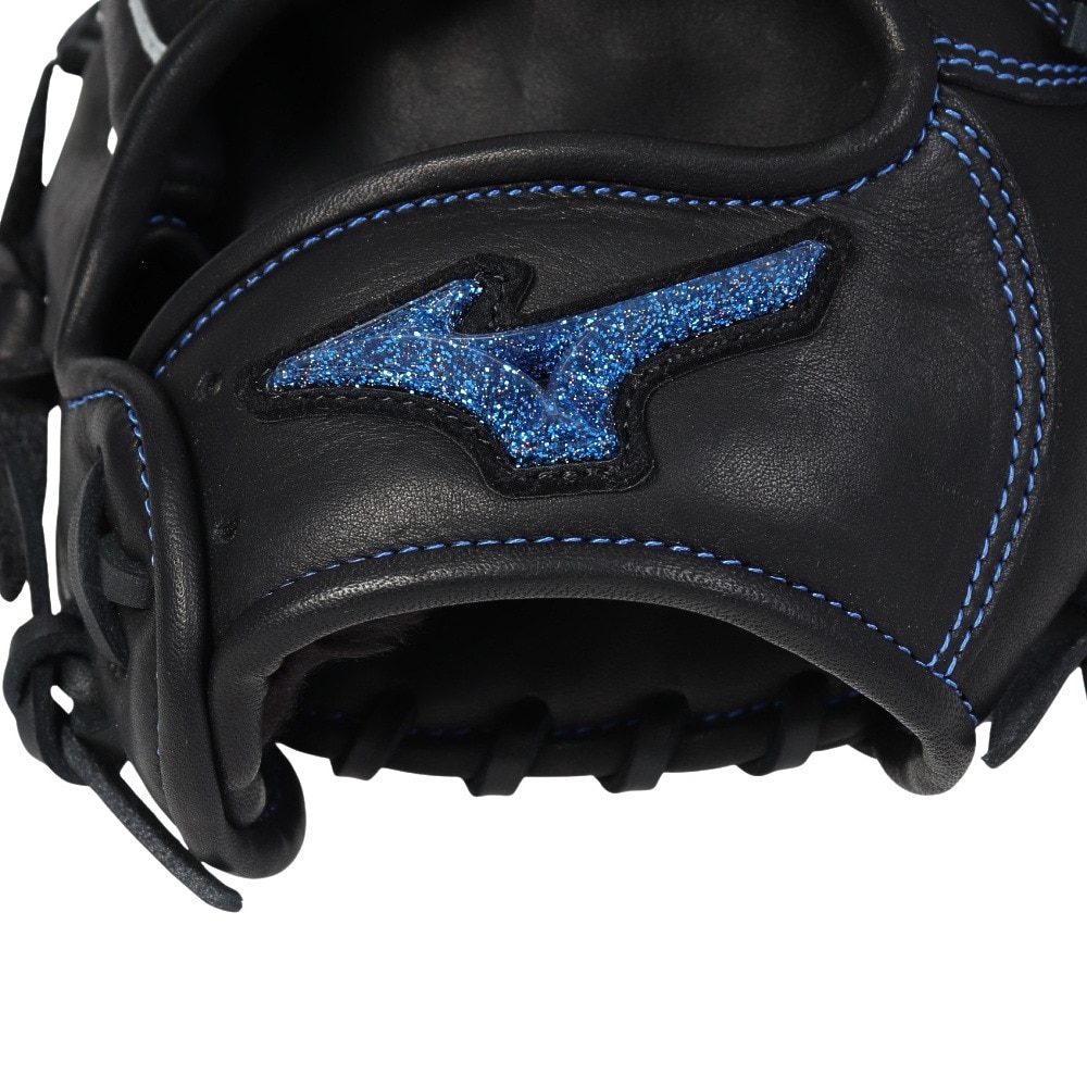 ミズノ（MIZUNO）（メンズ）ソフトボール用グラブ グローブ オールラウンド用 ウィルドライブ ブルー 1AJGS31600 09