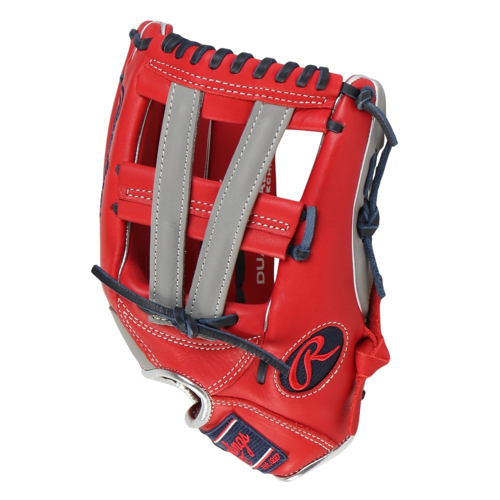 ローリングス（Rawlings）（レディース）ソフトボール用グラブ グローブ レディース オールラウンド用 ソフト HOH DP GS5HDS65-SC/GRY