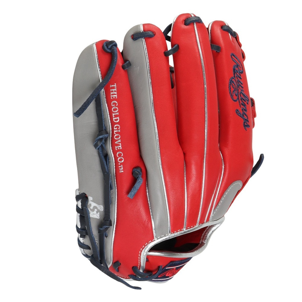 ローリングス（Rawlings）（レディース）ソフトボール用グラブ グローブ レディース オールラウンド用 ソフト HOH DP GS5HDS65-SC/GRY