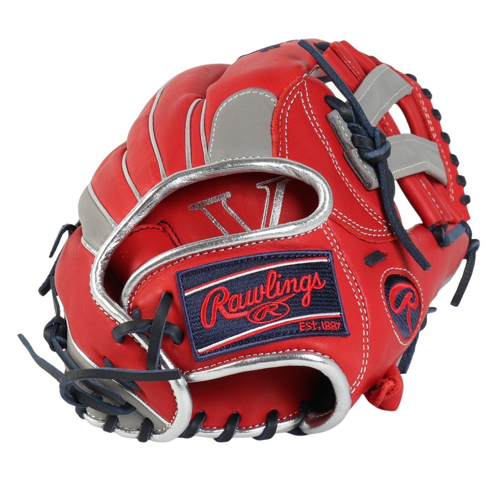 ローリングス（Rawlings）（レディース）ソフトボール用グラブ グローブ レディース オールラウンド用 ソフト HOH DP GS5HDS65-SC/GRY