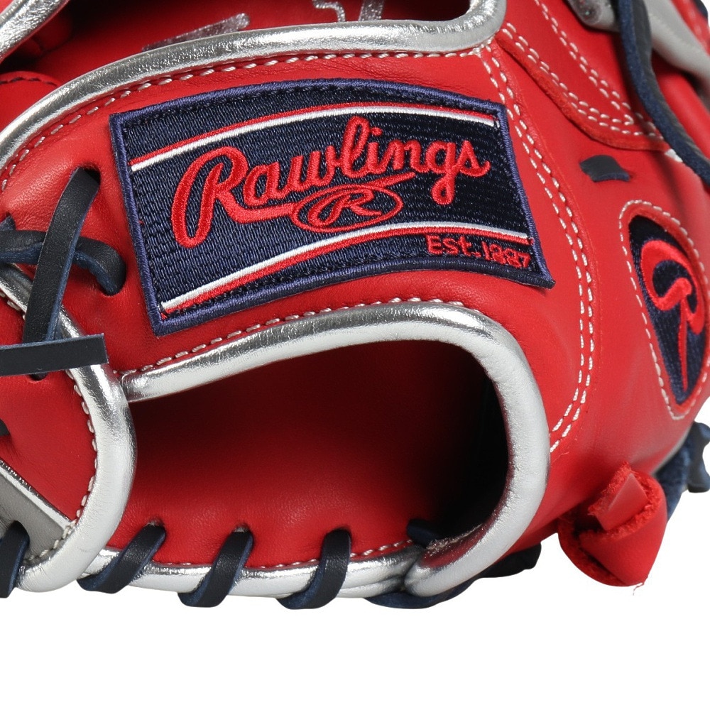 ローリングス（Rawlings）（レディース）ソフトボール用グラブ グローブ レディース オールラウンド用 ソフト HOH DP GS5HDS65-SC/GRY