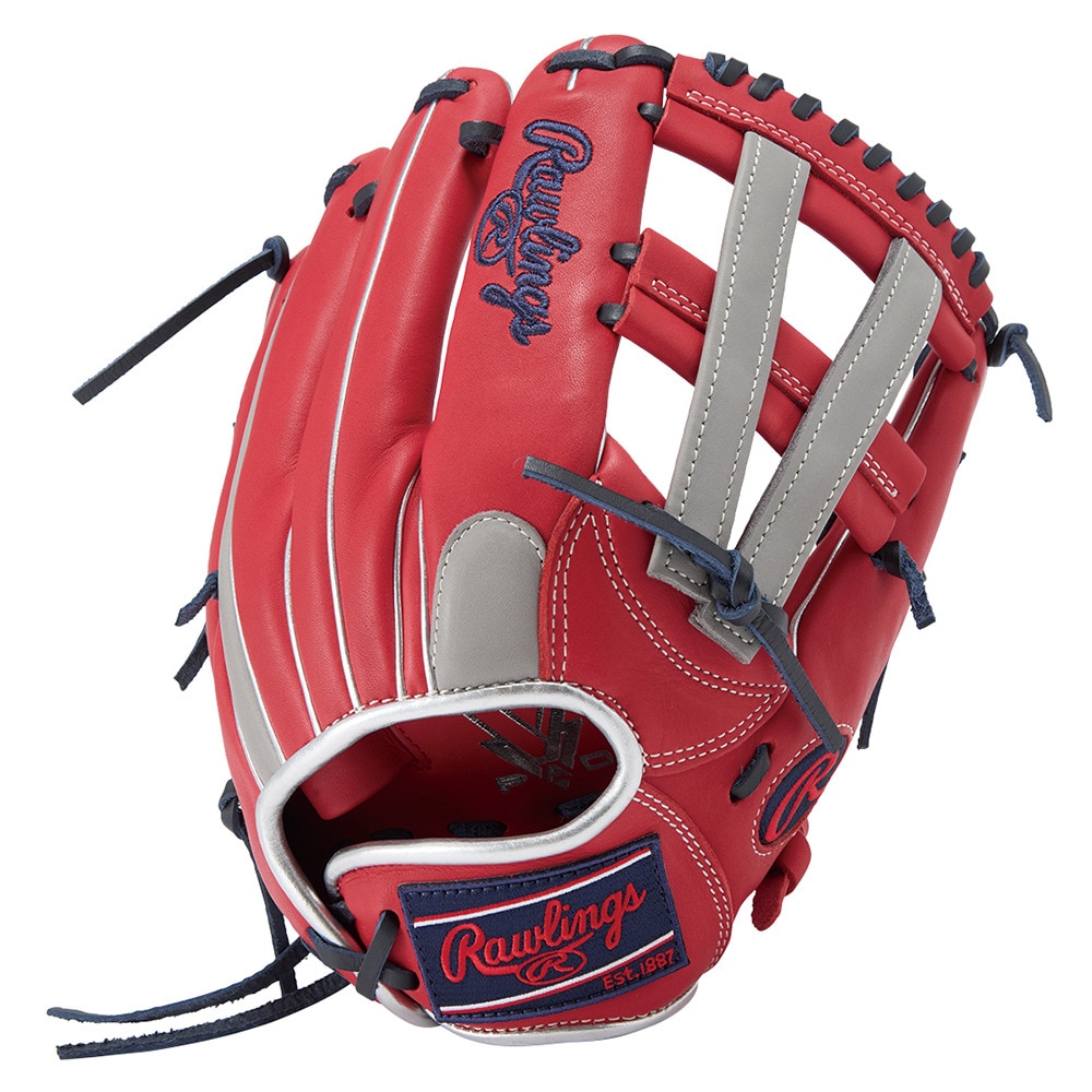 ローリングス（Rawlings）（レディース）ソフトボール用グラブ グローブ レディース オールラウンド用 ソフト HOH DP GS5HDS65-SC/GRY