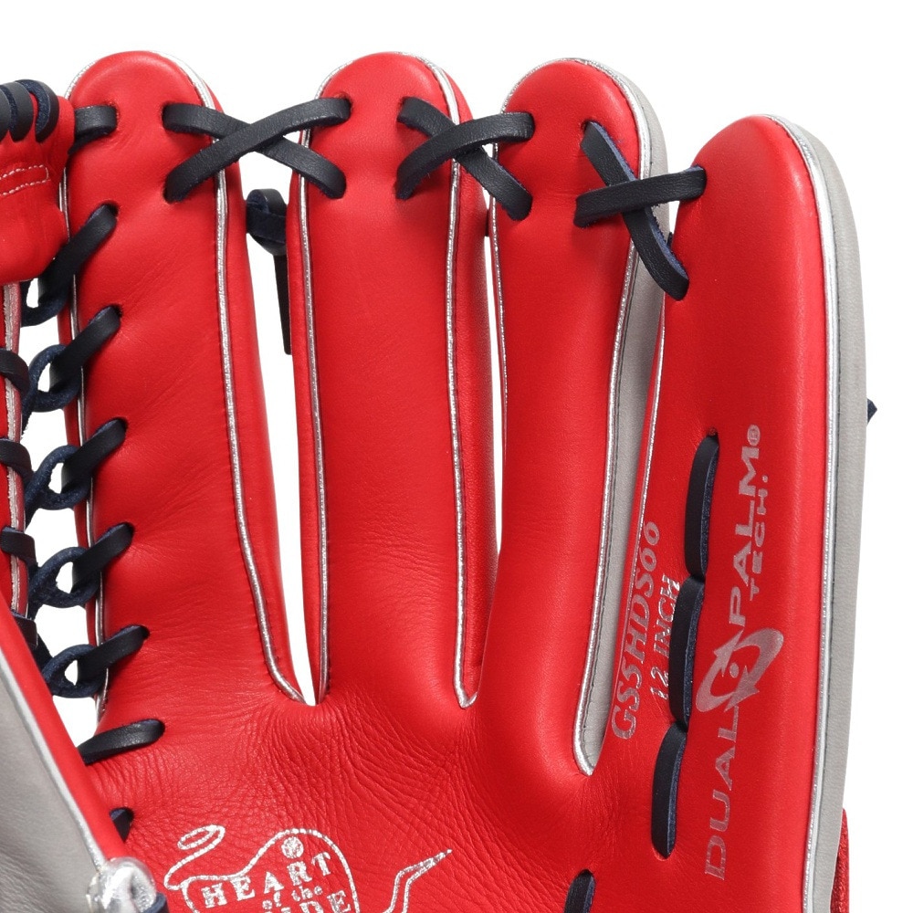 ローリングス（Rawlings）（レディース）ソフトボール用グラブ グローブ レディース オールラウンド用 ソフト HOH DP GS5HDS66-SC/GRY