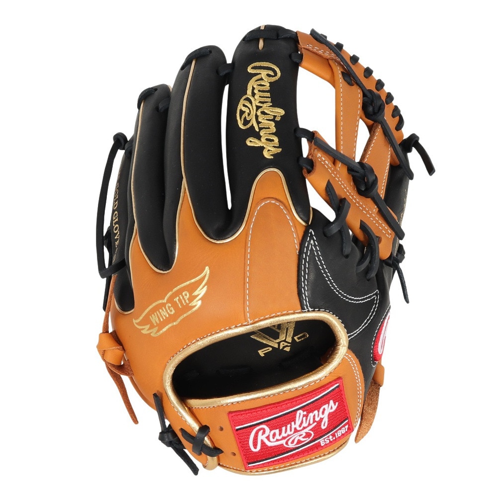 ローリングス（Rawlings）（メンズ）【新商品】 ソフトボール用グラブ オールラウンド用 ハイパーテック CO 565W GS5HTC565W-B/RT