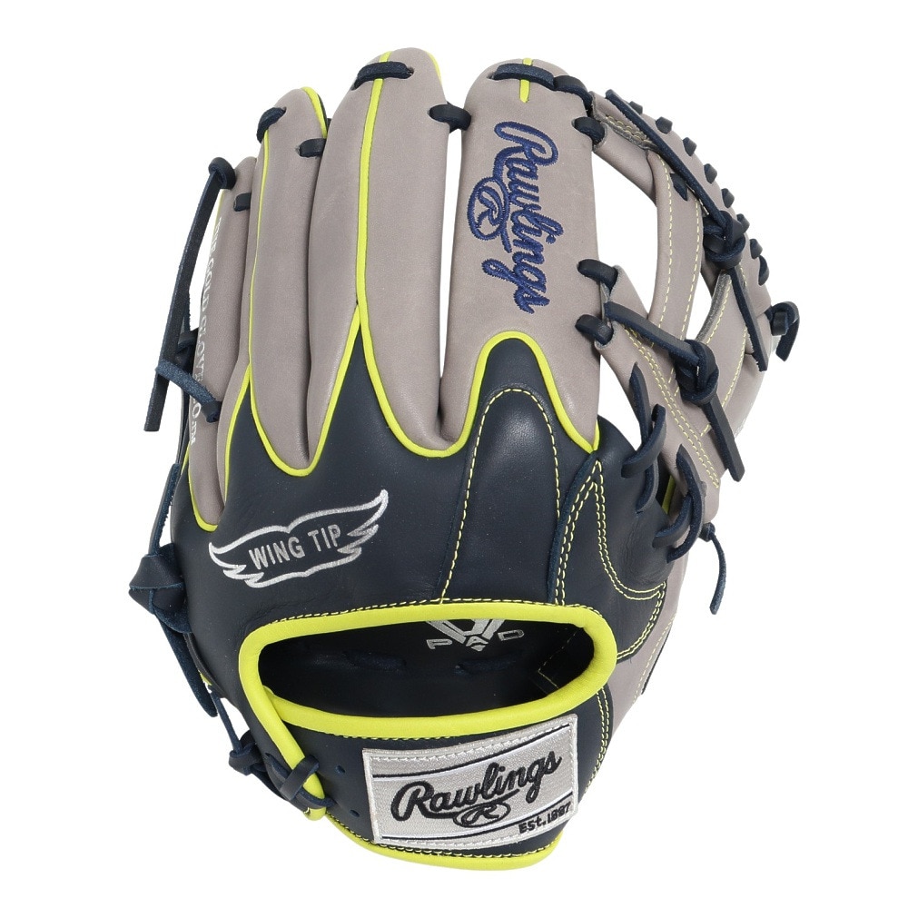 ローリングス（Rawlings）（メンズ、レディース）【新商品】 ソフトボール用グラブ オールラウンド用 HYPER TECH COLORS GS5HTC565W-N/GRY