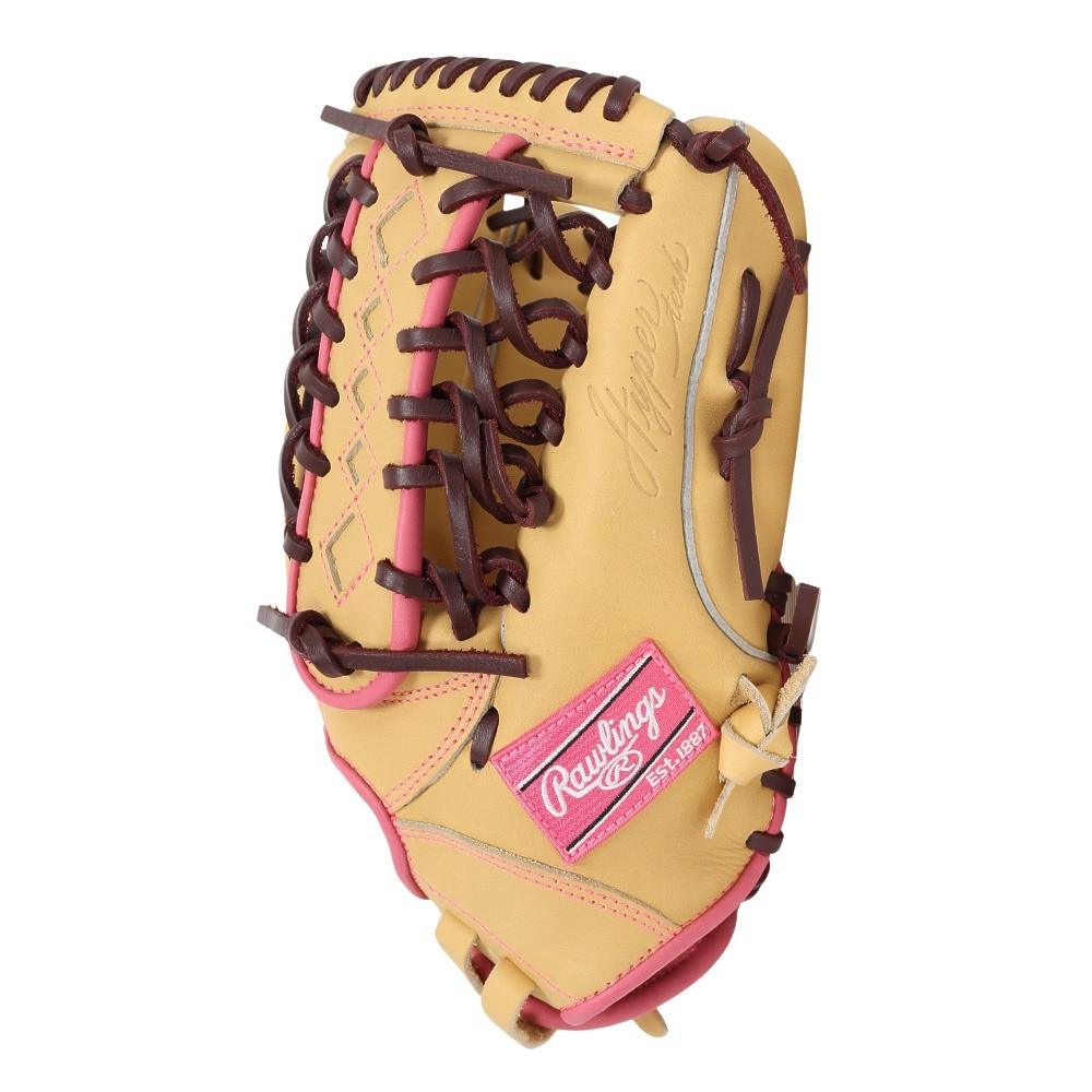 ローリングス（Rawlings）（レディース）【新商品】 ソフトボール用グラブ オールラウンド ハイパーテック R2G for ガールズフィット GS5HTS65GF-CAM