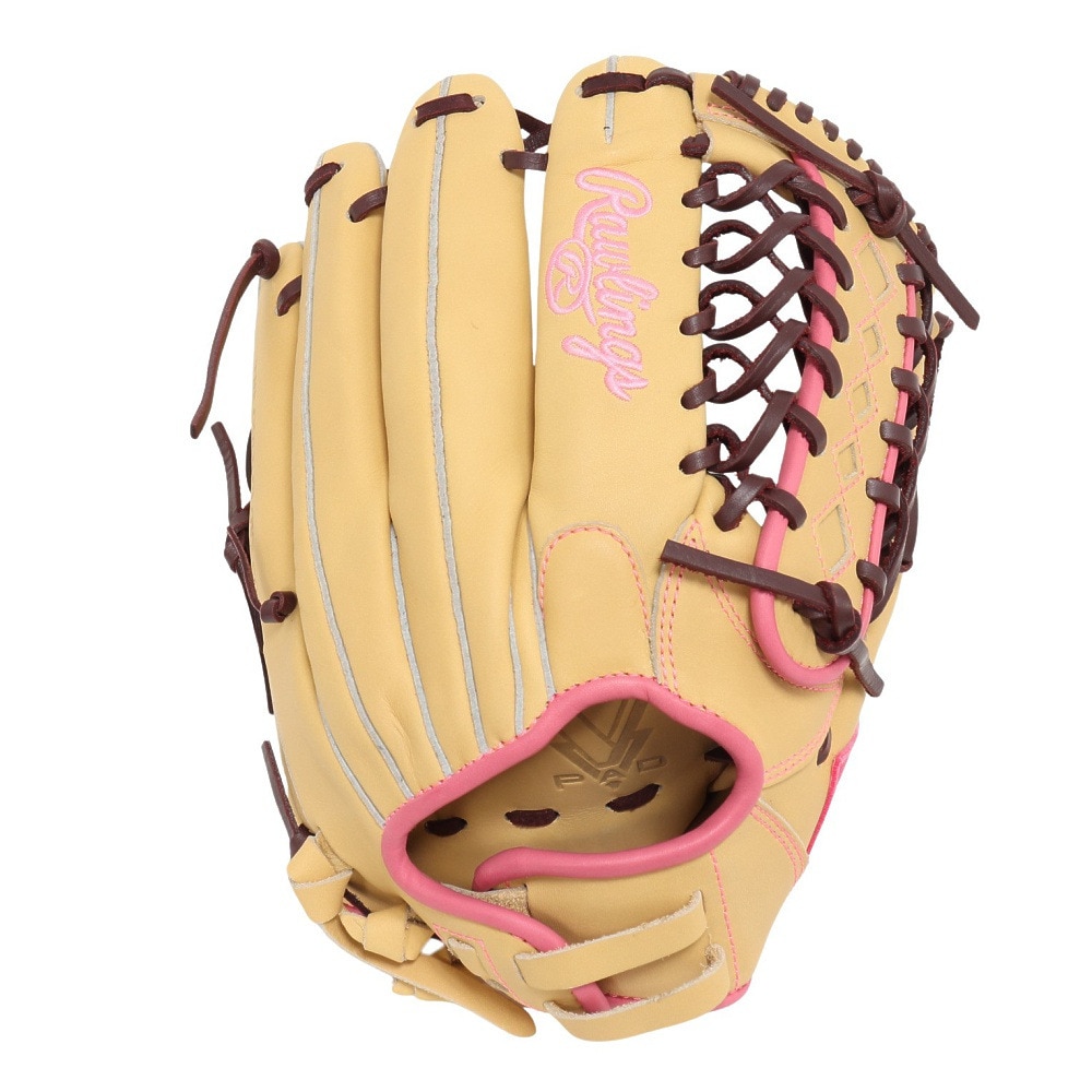 ローリングス（Rawlings）（レディース）【新商品】 ソフトボール用グラブ オールラウンド ハイパーテック R2G for ガールズフィット GS5HTS65GF-CAM