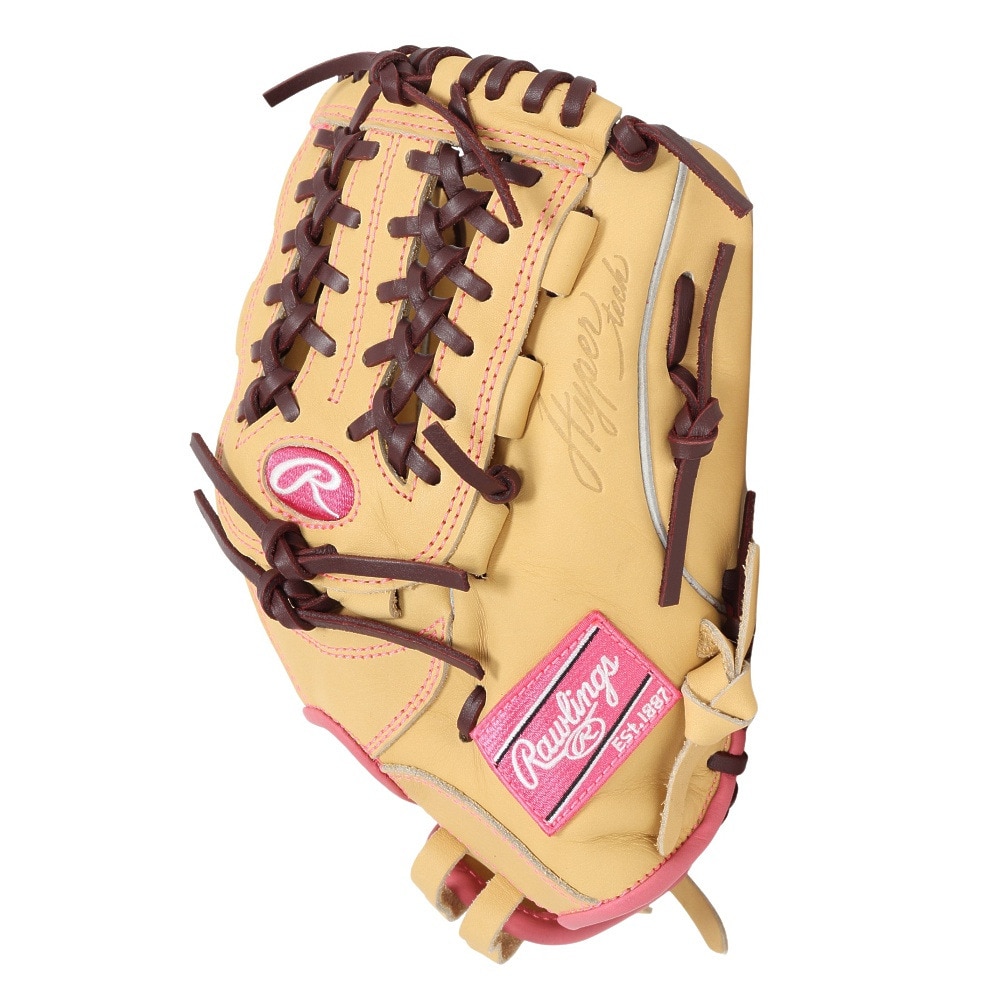 ローリングス（Rawlings）（レディース）【新商品】 ソフトボール用グラブ オールラウンド ハイパーテック R2G for ガールズフィット GS5HTY14GF-CAM