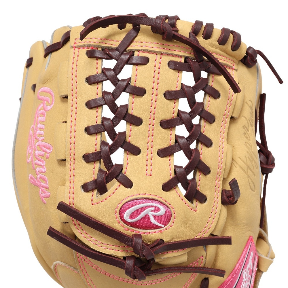 ローリングス（Rawlings）（レディース）【新商品】 ソフトボール用グラブ オールラウンド ハイパーテック R2G for ガールズフィット GS5HTY14GF-CAM