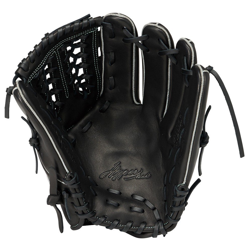 ローリングス　野球　グランドコート　光沢　ブラック　シルバー　Sサイズ ローリングス（Rawlings）（レディース、キッズ）ソフトボール用グラブ