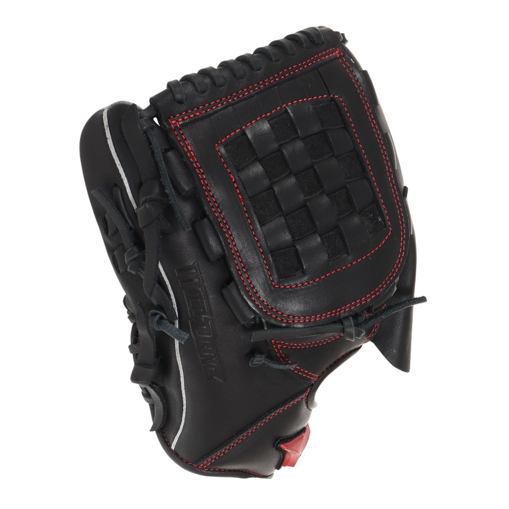ミズノ（MIZUNO）（メンズ）ソフトボール用グラブ ピッチャー 投手用 グローブ ウィルドライブ レッド 1AJGS27801 09H