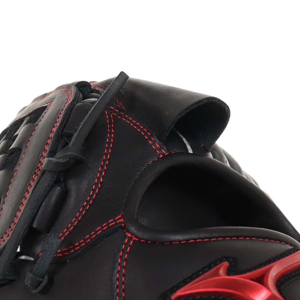 ミズノ（MIZUNO）（メンズ）ソフトボール用グラブ ピッチャー 投手用 グローブ ウィルドライブ レッド 1AJGS27801 09H