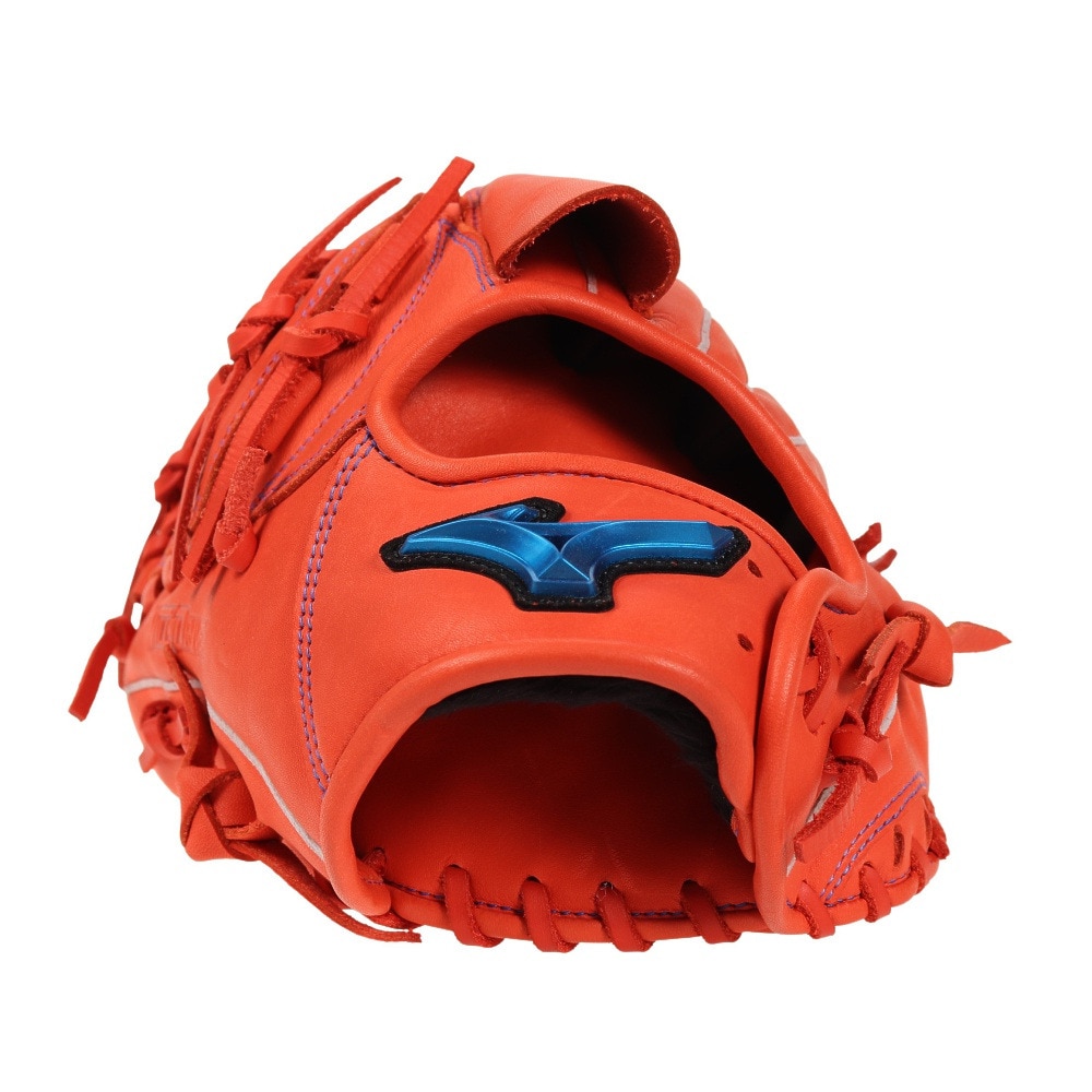 ミズノ（MIZUNO）（メンズ、レディース）ソフトボール用グラブ ピッチャー 投手用 グローブ ウィルドライブ ブルー 1AJGS27901 52H
