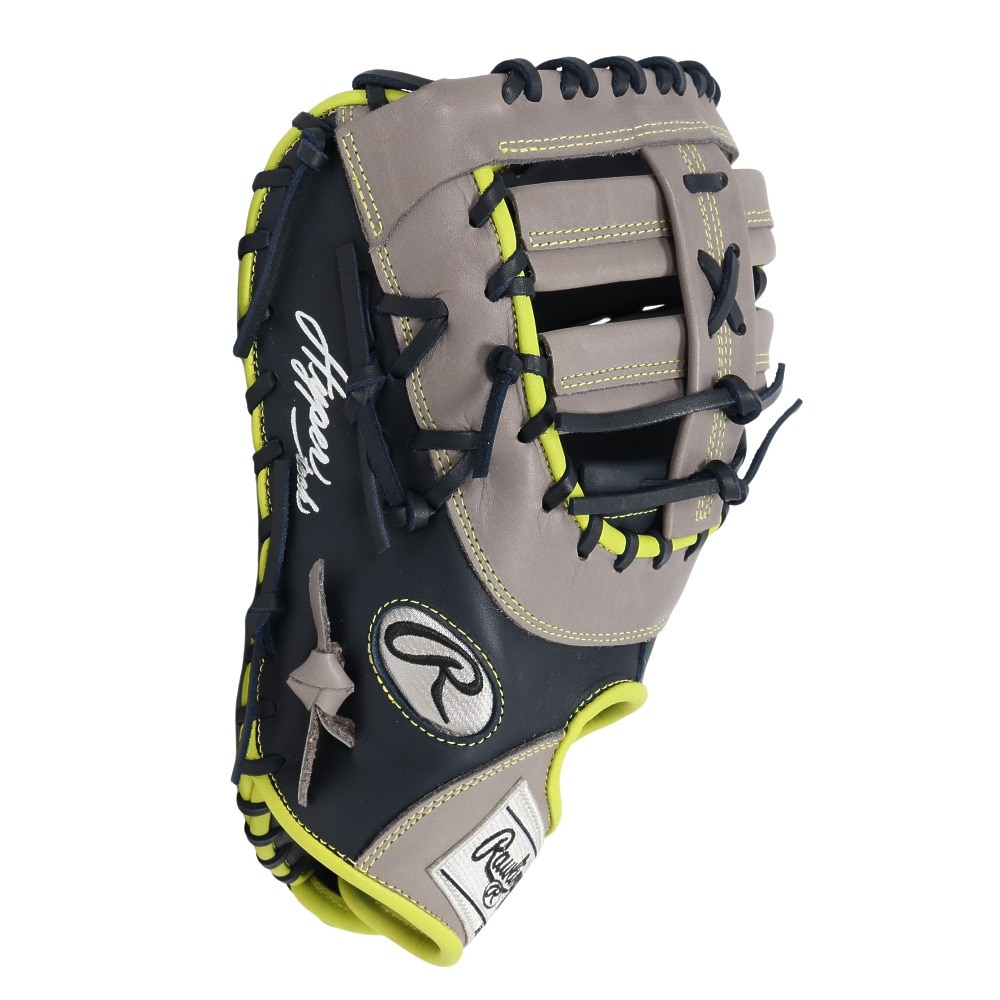 ローリングス（Rawlings）（メンズ、レディース）【新商品】 ソフトボール用グラブ キャッチャー・ファースト用 HYPER TECH COLORS GS5HTC3ACD-N/GRY-RH