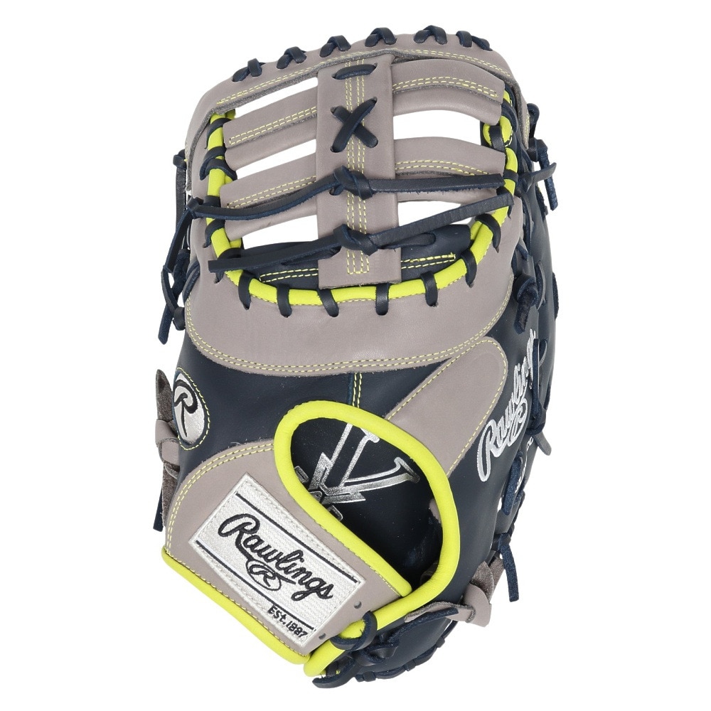 ローリングス（Rawlings）（メンズ、レディース）【新商品】 ソフトボール用グラブ キャッチャー・ファースト用 HYPER TECH COLORS GS5HTC3ACD-N/GRY-RH