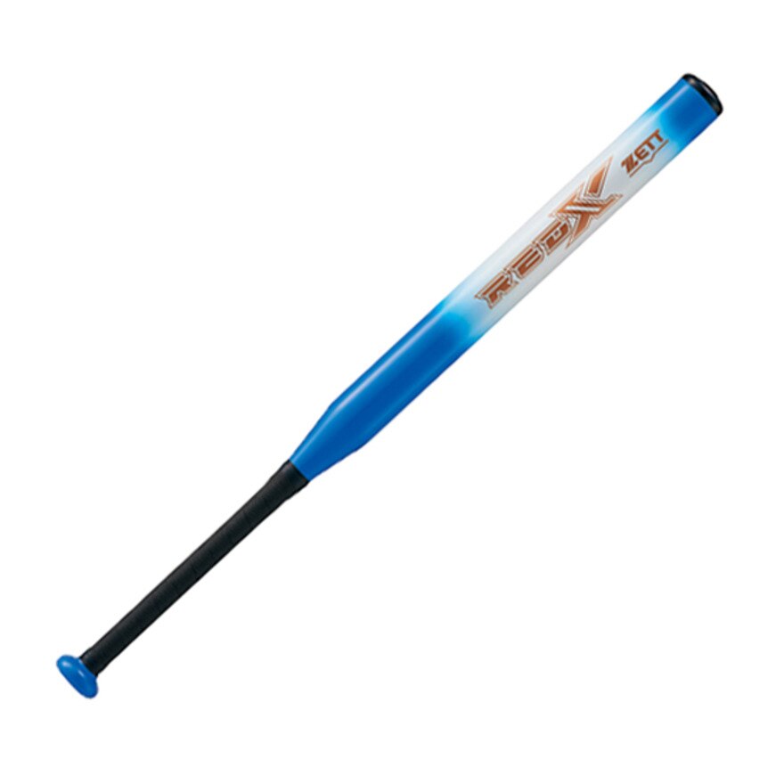 ゼット（ZETT）（キッズ）ソフトボール用バット ソフト2号金属製バット レッド-X BAT52378-2300