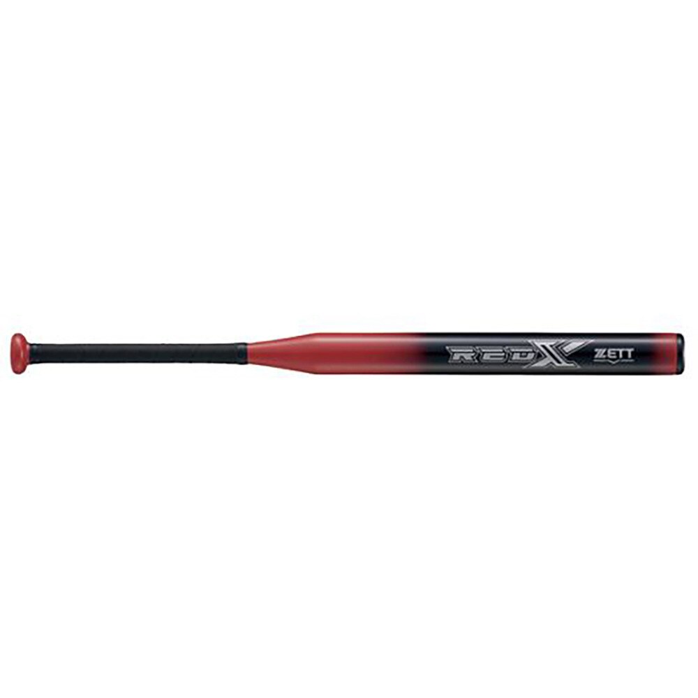 ゼット（ZETT）（メンズ）ソフトボール用バット ソフト2号金属製バット RED-X 80cm/平均600g BAT52380-6400