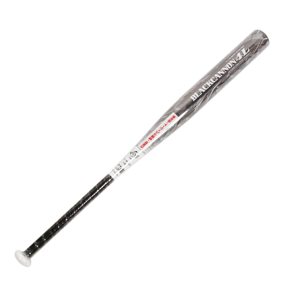  ソフトボール用FRP製バット 3号 ブラックキャノン4L 83cm/650g平均 BCT53883-1900