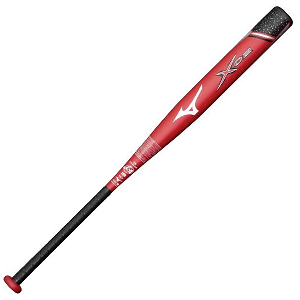 ミズノ（MIZUNO）（メンズ、レディース）ソフトボール用バット 3号 革・ゴムボール用 エックス02 84cm/平均700g 1CJFS11084  62 トップバランス