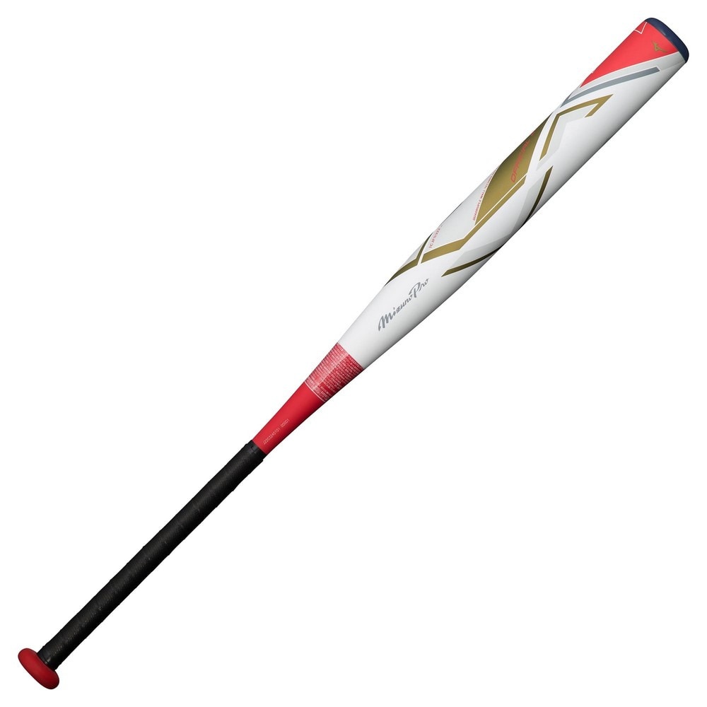 ミズノ（MIZUNO）（メンズ、レディース）ソフトボール用バット 3号 ゴムボール用 ミズノプロ AX4 84cm/平均650g 1CJFS32284 0162