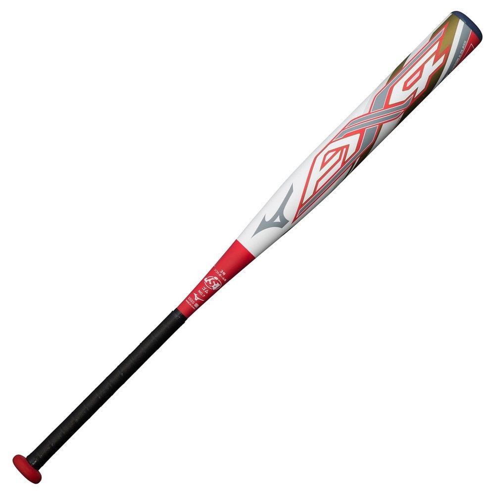 ミズノ（MIZUNO）（メンズ、レディース）ソフトボール用バット 3号 ゴムボール用 ミズノプロ AX4 84cm/平均650g 1CJFS32284  0162