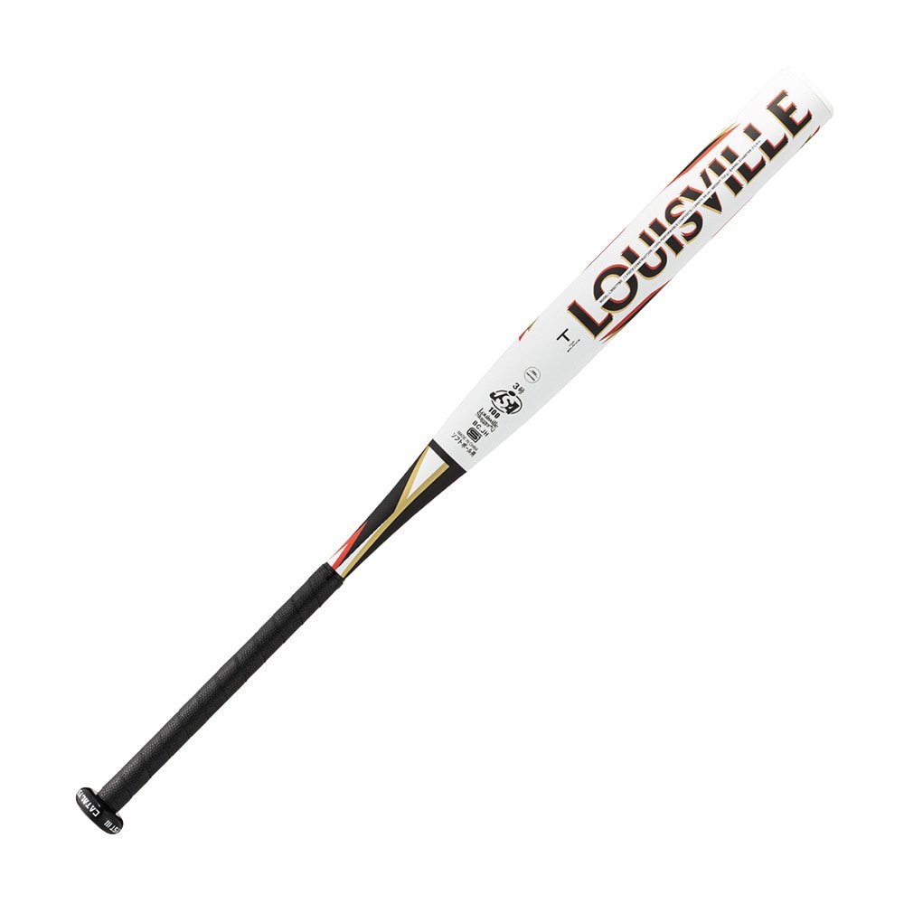 ルイスビルスラッガー（LOUISVILLE SLUGGER）（メンズ、レディース）ソフトボール用バット 革・ゴム3号 カタリスト3 TI 84cm/680g平均 WBL29240108468