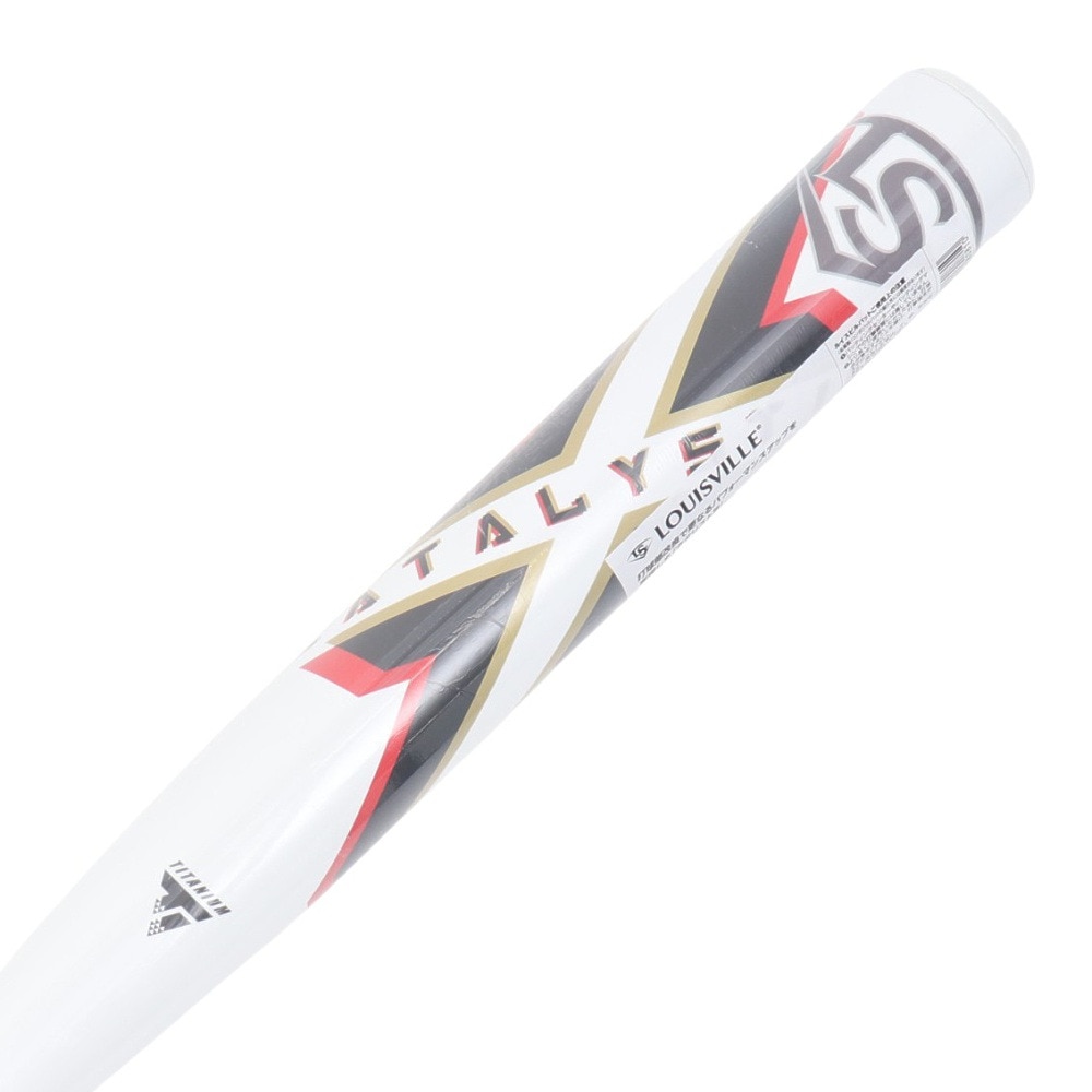 ルイスビルスラッガー（LOUISVILLE SLUGGER）（メンズ、レディース）ソフトボール用バット ゴム3号 カタリスト3 TI 84cm/710g平均 WBL29270108471