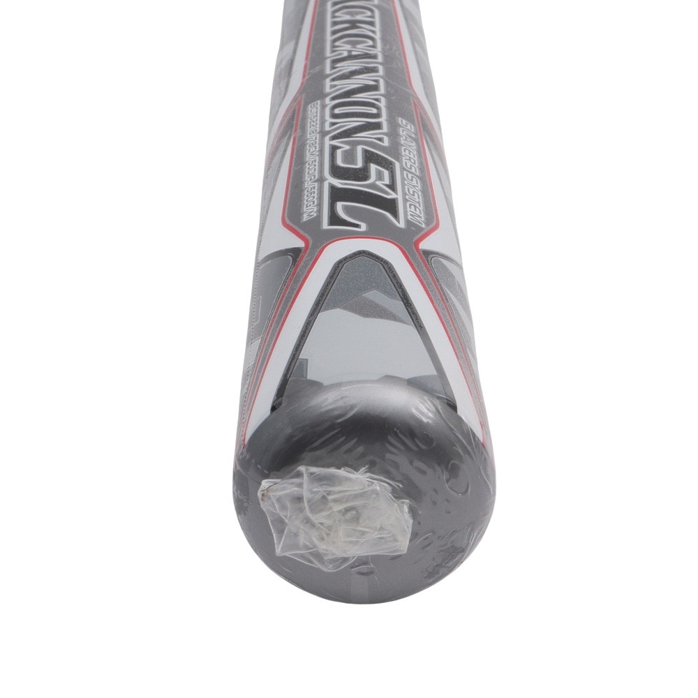 ゼット（ZETT）（メンズ）ソフトボール用バット 2号FRP製 ブラックキャノン 5L 78cm/平均560g BCT52218-1300
