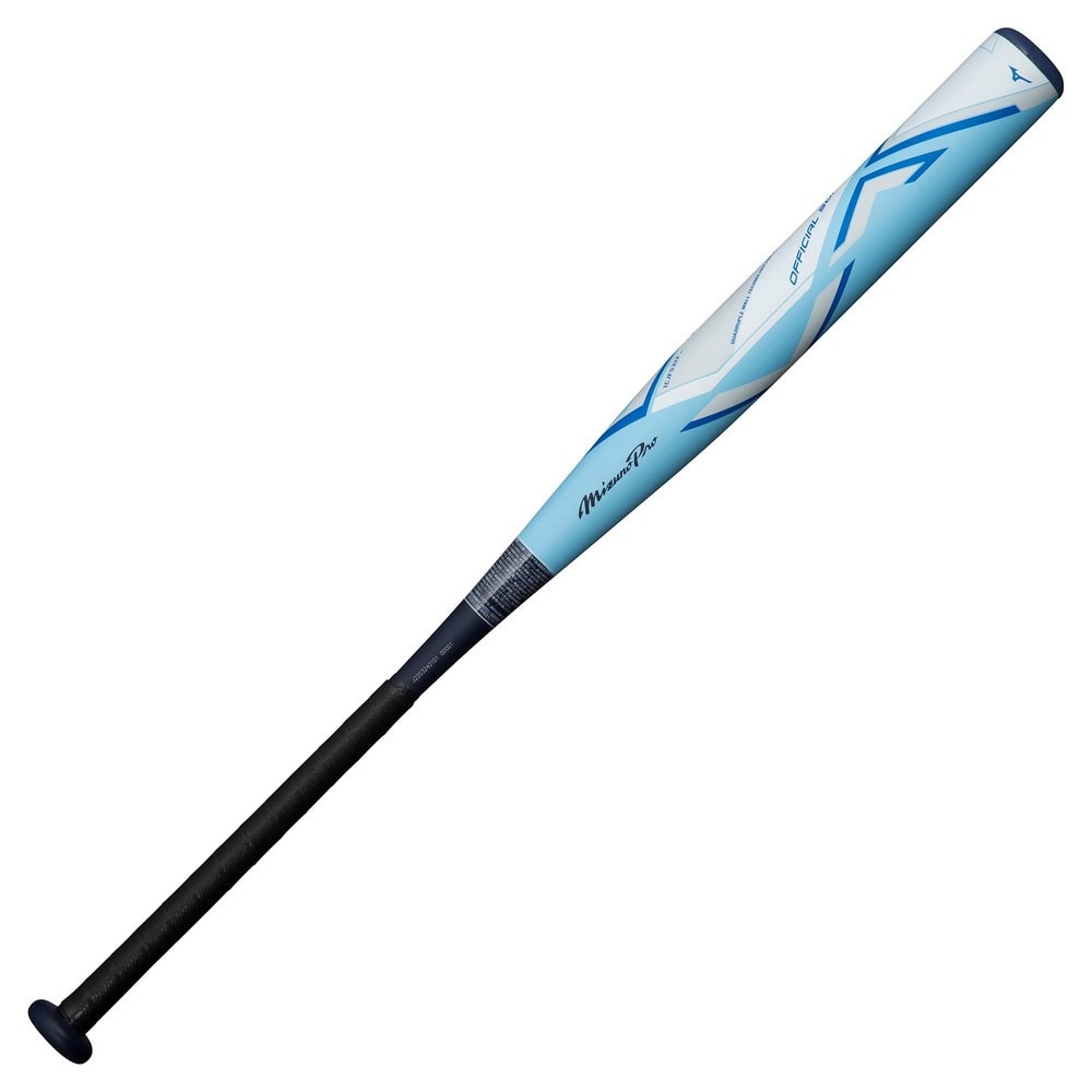 ミズノ（MIZUNO）（メンズ、レディース）ソフトボール用バット 3号 ゴムボール用 ミズノプロ AX4 FRP製 83cm/平均760g 1CJFS32683 2714