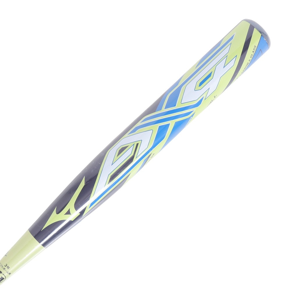 ミズノ（MIZUNO）（メンズ、レディース）ソフトボール用バット ゴムボール用 3号 ミズノプロ AX4 85cm/平均740g Mizuno Pro 1CJFS32685 1440
