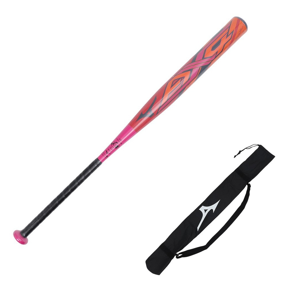 ミズノ（MIZUNO）（メンズ、レディース）ソフトボール用バット ミズノプロ AX4 84cm/平均710g 1CJFS32384 6264