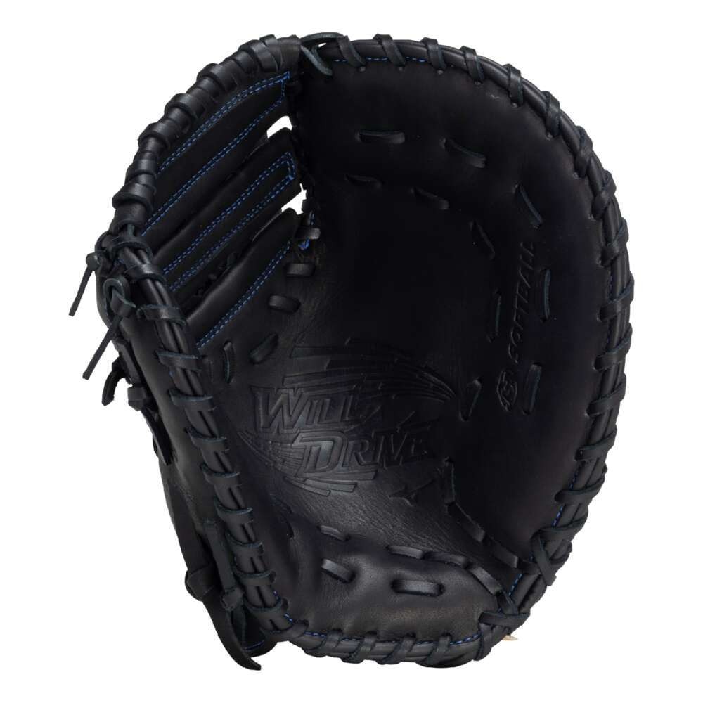 ミズノ（MIZUNO）（キッズ）ジュニア ソフトボール用グラブ グローブ 捕手用 一塁手兼用 ウィルドライブ ブルー 1AJCK32500 09