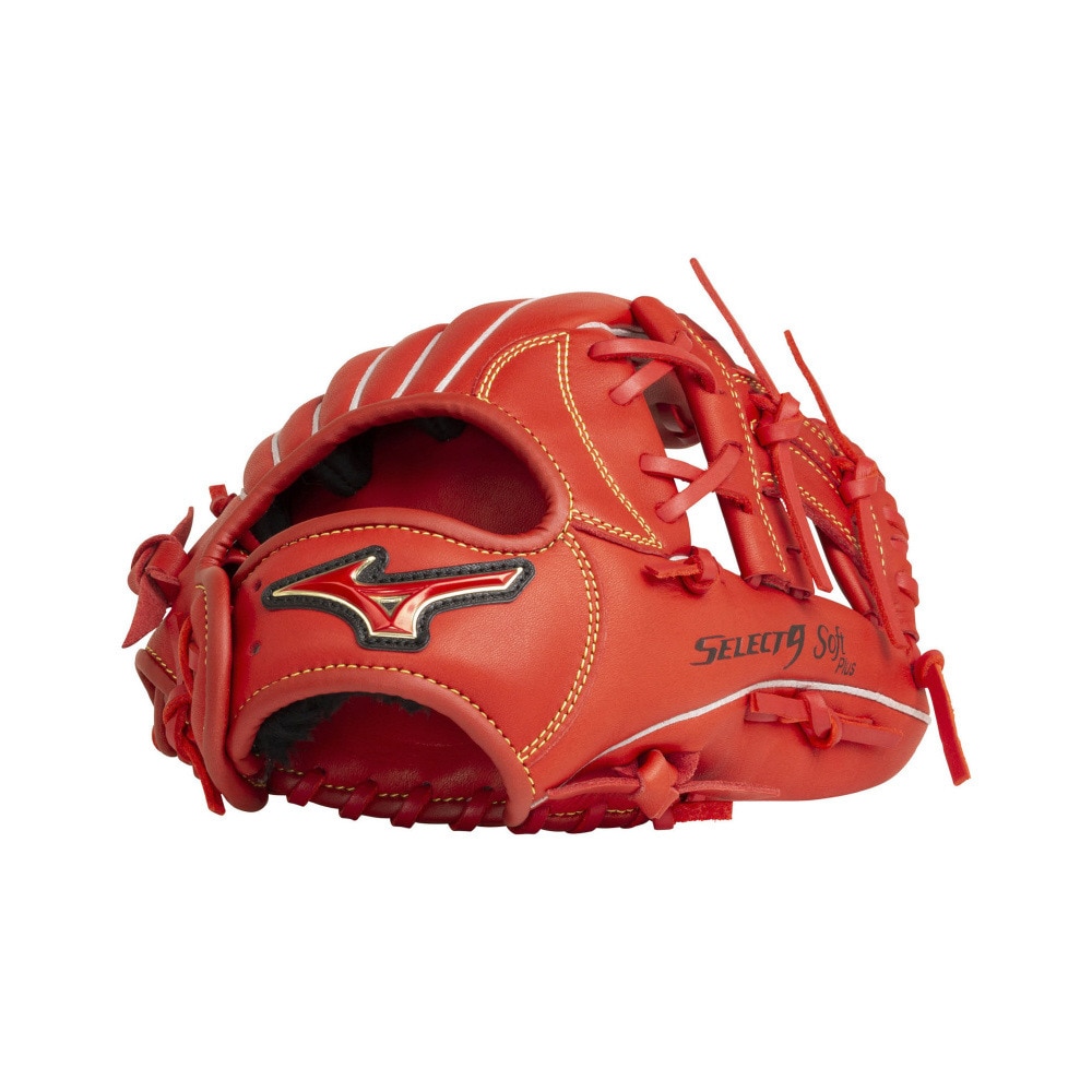 ミズノ（MIZUNO）（キッズ）ジュニア ソフトボール用グラブ グローブ オールラウンド用 セレクトナインSoft Plus 1AJGK11900 62