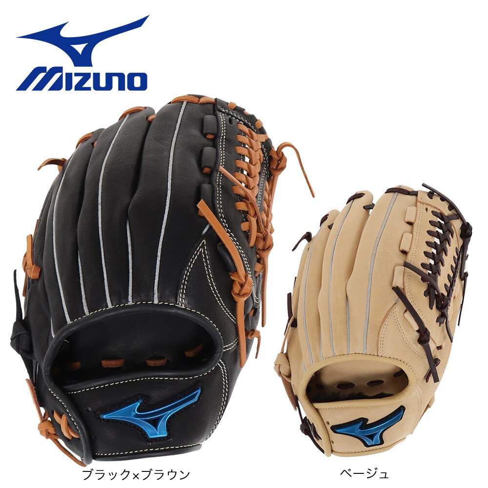 ミズノ（MIZUNO）（キッズ）ジュニア ソフトボール用グラブ グローブ オールラウンド用 ウィルドライブ ブルー 1AJGK29930 80