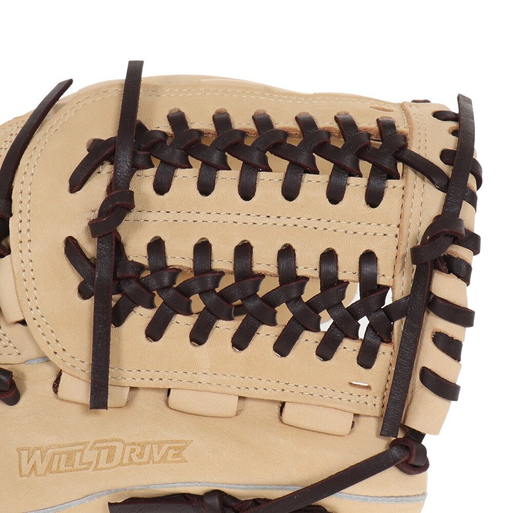 ミズノ（MIZUNO）（キッズ）ジュニア ソフトボール用グラブ グローブ オールラウンド用 ウィルドライブ ブルー 1AJGK29930 80