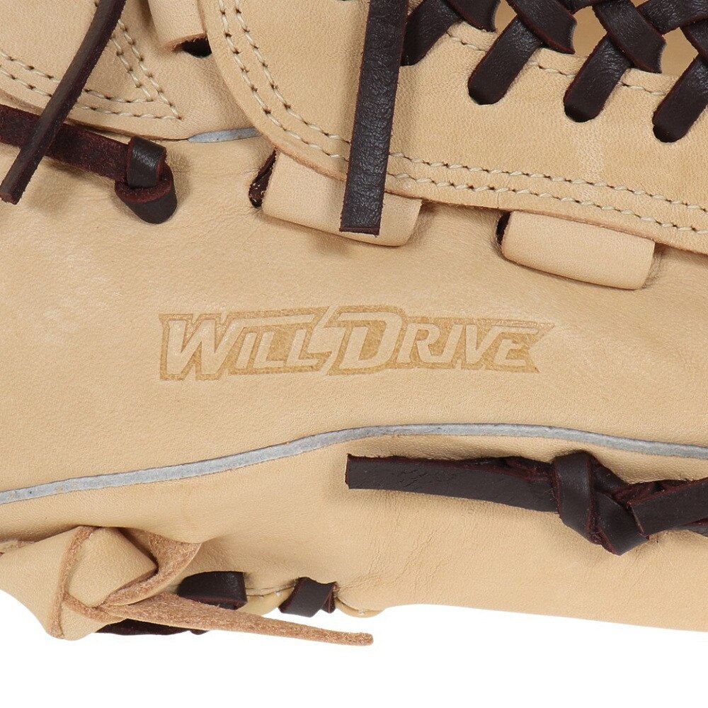 ミズノ（MIZUNO）（キッズ）ジュニア ソフトボール用グラブ グローブ オールラウンド用 ウィルドライブ ブルー 1AJGK29930 80