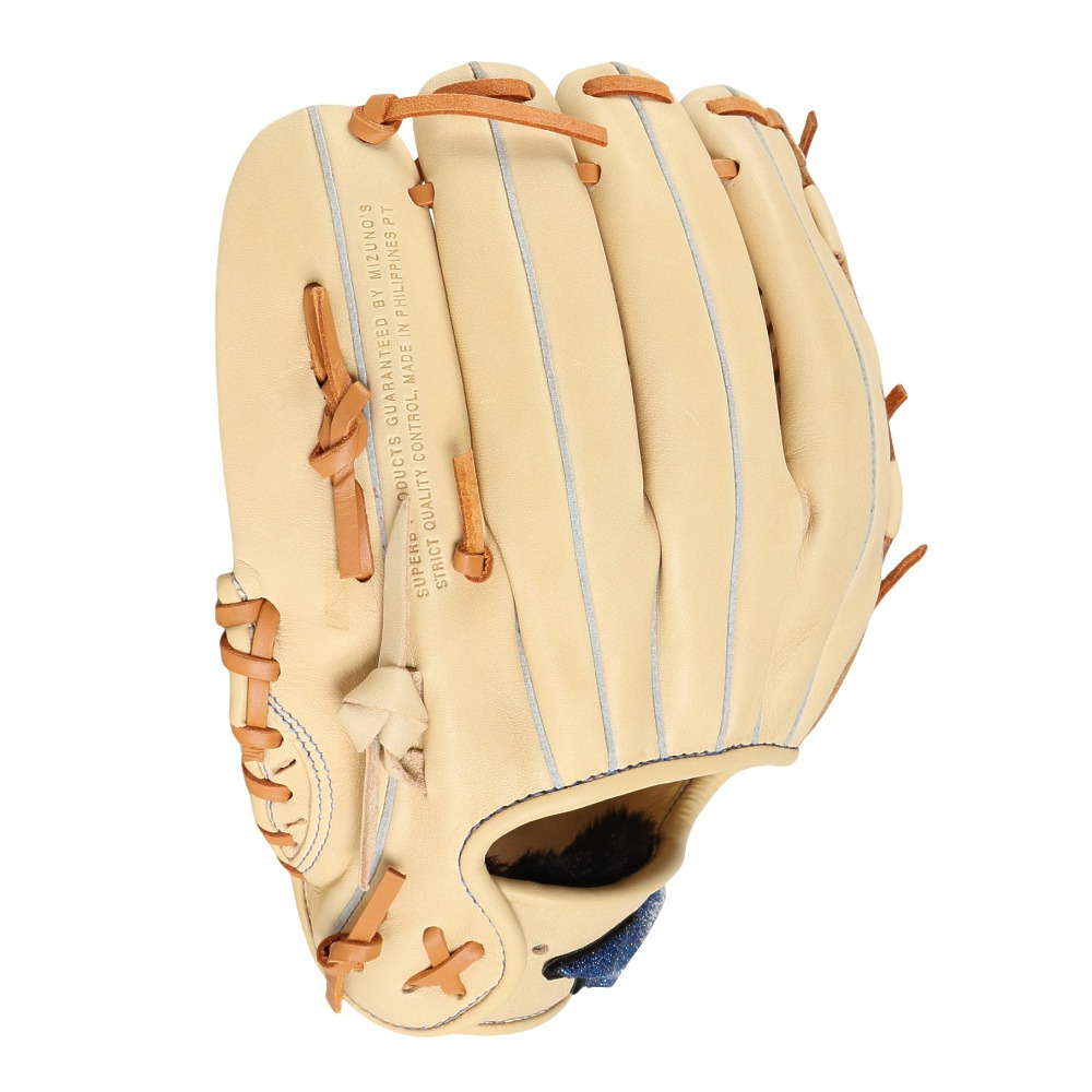 ミズノ（MIZUNO）（キッズ）ジュニア ソフトボール用グラブ グローブ オールラウンド用 ウィルドライブ ブルー 1AJGK31620 8049