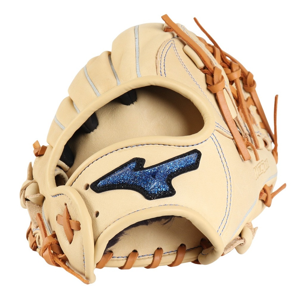 ミズノ（MIZUNO）（キッズ）ジュニア ソフトボール用グラブ グローブ オールラウンド用 ウィルドライブ ブルー 1AJGK31620 8049