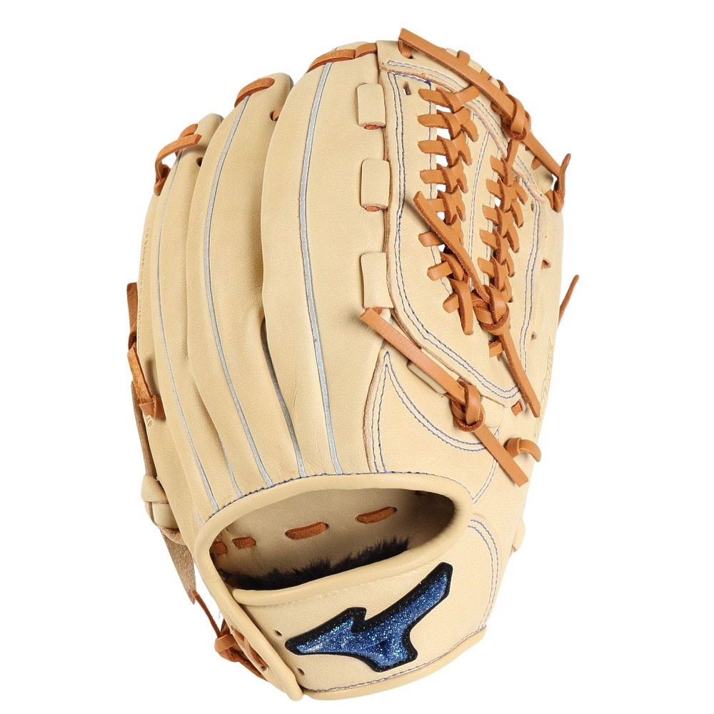 ミズノ（MIZUNO）（キッズ）ジュニア ソフトボール用グラブ グローブ オールラウンド用 ウィルドライブ ブルー 1AJGK31620 8049