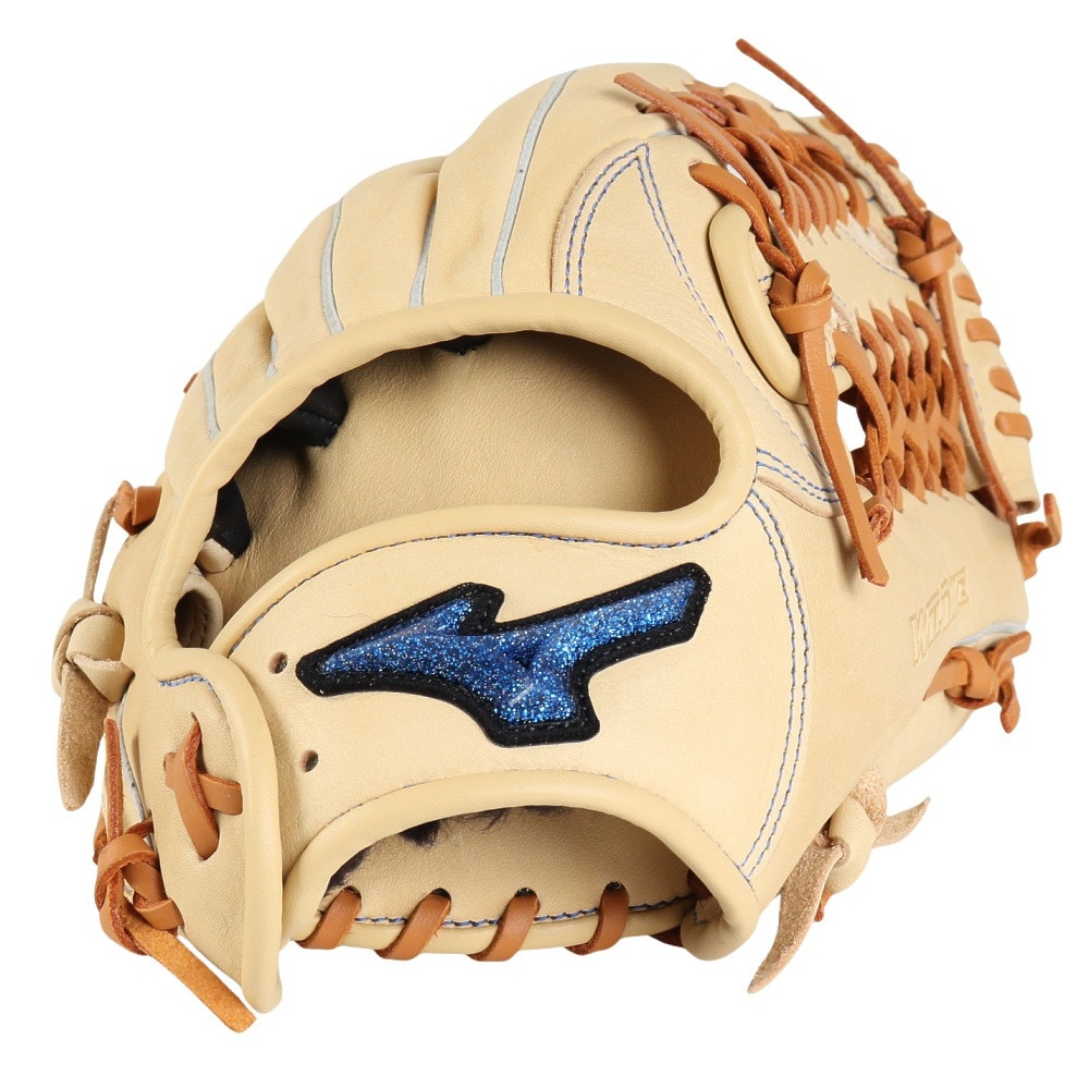 ミズノ（MIZUNO）（キッズ）ジュニア ソフトボール用グラブ グローブ オールラウンド用 ウィルドライブ ブルー 1AJGK31630 8049