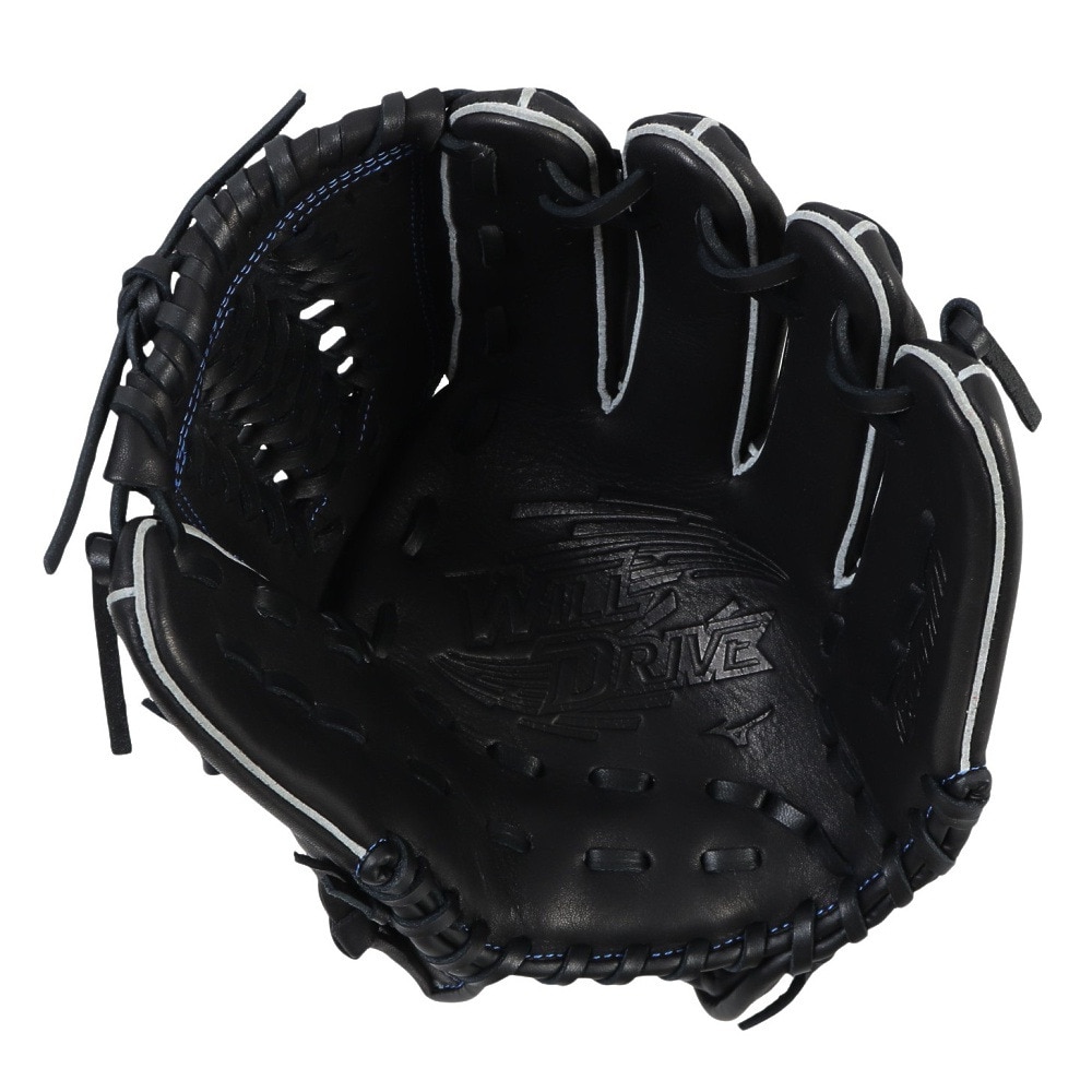 ミズノ（MIZUNO）（キッズ）ジュニア ソフトボール用グラブ オールラウンド用 ウィルドライブ ブルー 1AJGK32520 09