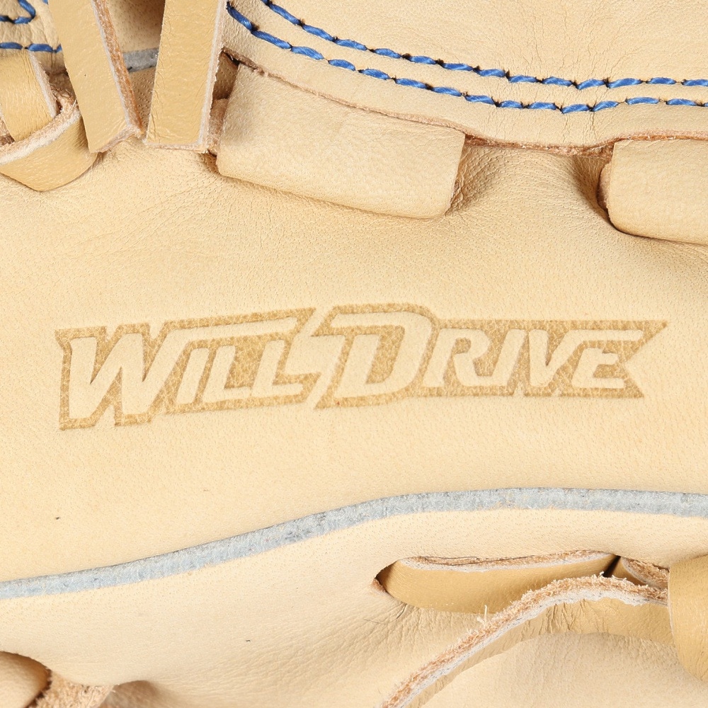 ミズノ（MIZUNO）（キッズ）ジュニア ソフトボール用グラブ オールラウンド用 ウィルドライブ ブルー 1AJGK32520 80