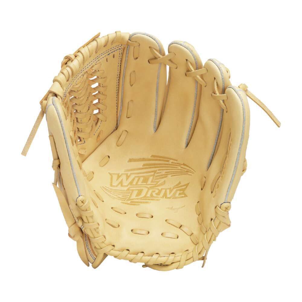 ミズノ（MIZUNO）（キッズ）ジュニア ソフトボール用グラブ オールラウンド用 ウィルドライブ ブルー 1AJGK32520 80