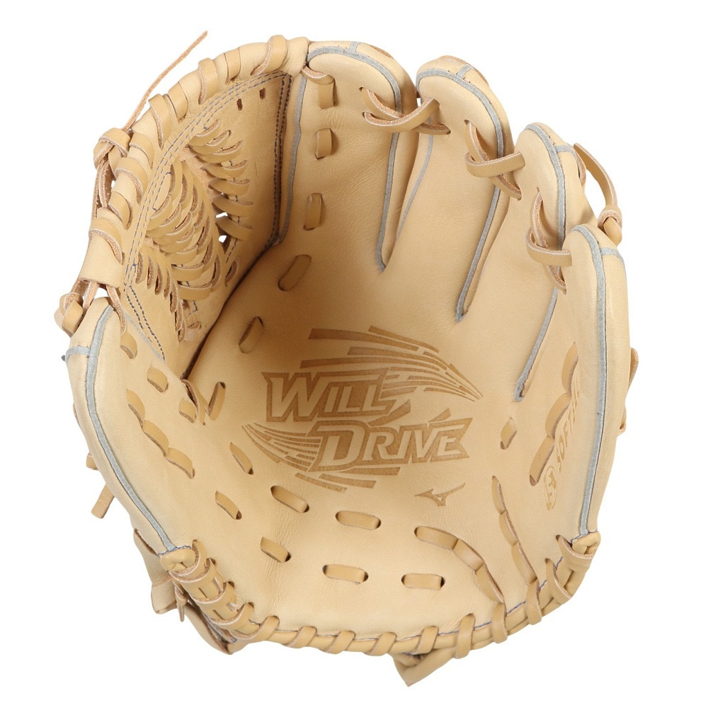 ミズノ（MIZUNO）（キッズ）ジュニア ソフトボール用グラブ オールラウンド用 ウィルドライブ ブルー 1AJGK32520 80
