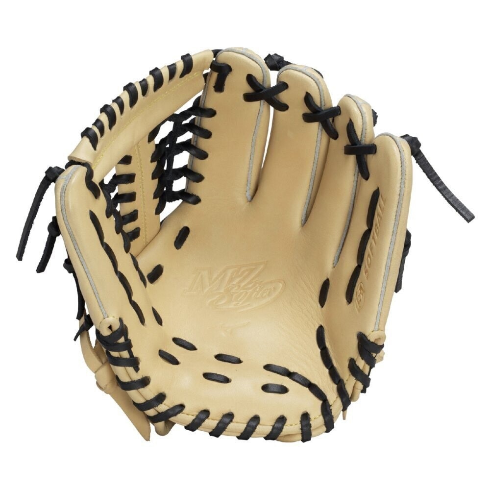 ミズノ（MIZUNO）（キッズ）ジュニア ソフトボール用グラブ グローブ オールラウンド用 エムジーソフター 1AJGK33820 8009