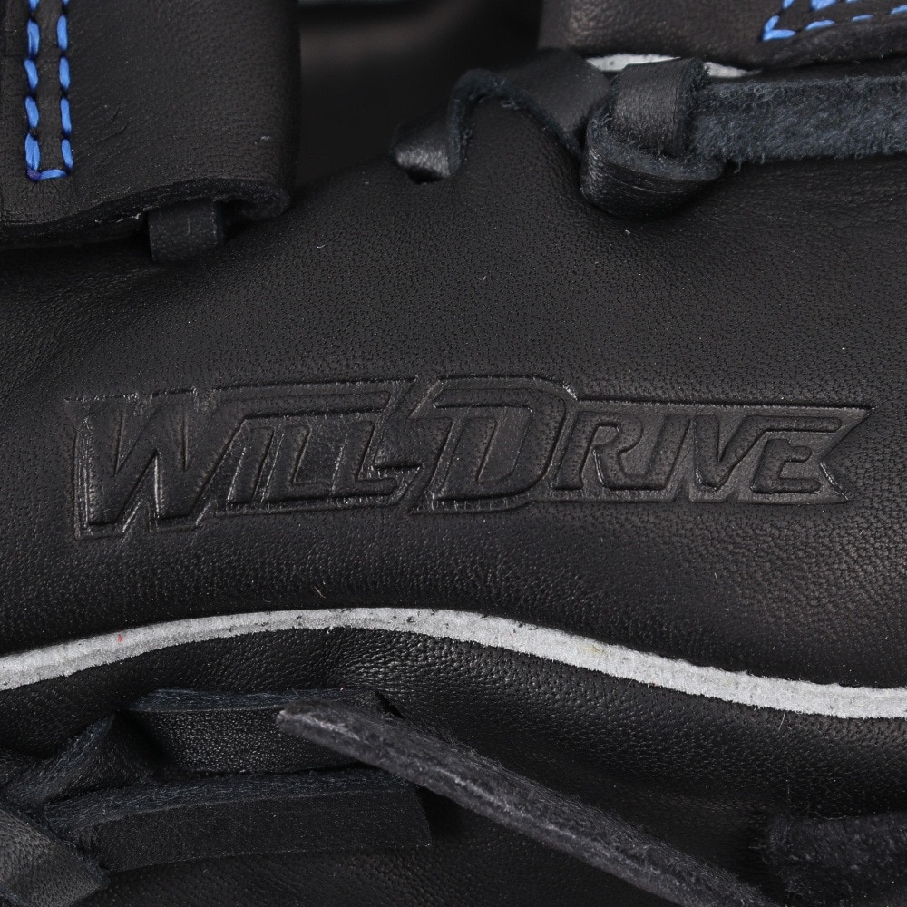 ミズノ（MIZUNO）（キッズ）ジュニア ソフトボール用グラブ グローブ ウィルドライブ ブルー オールラウンド用 Mサイズ 1AJGK32510 09H