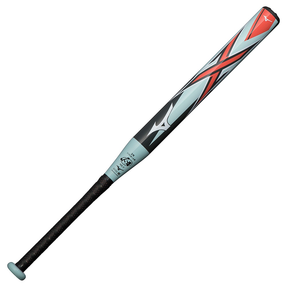 ミズノ（MIZUNO）（キッズ）ジュニア ソフトボール用X 2号 ゴムボール用 76cm/平均540g 1CJFS62376 1421