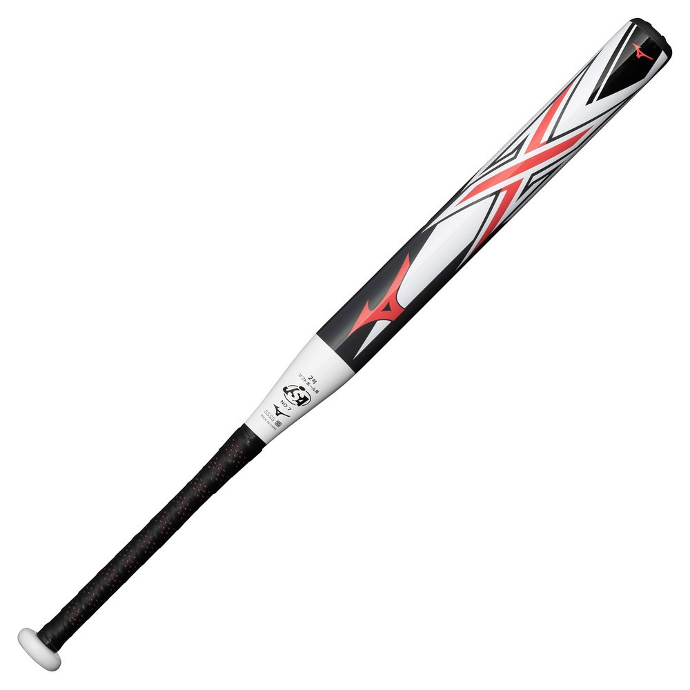 ミズノ（MIZUNO）（キッズ）ジュニア ソフトボール用バット エックス 76cm/平均540g 1号/2号用 1CJFS62576 0501