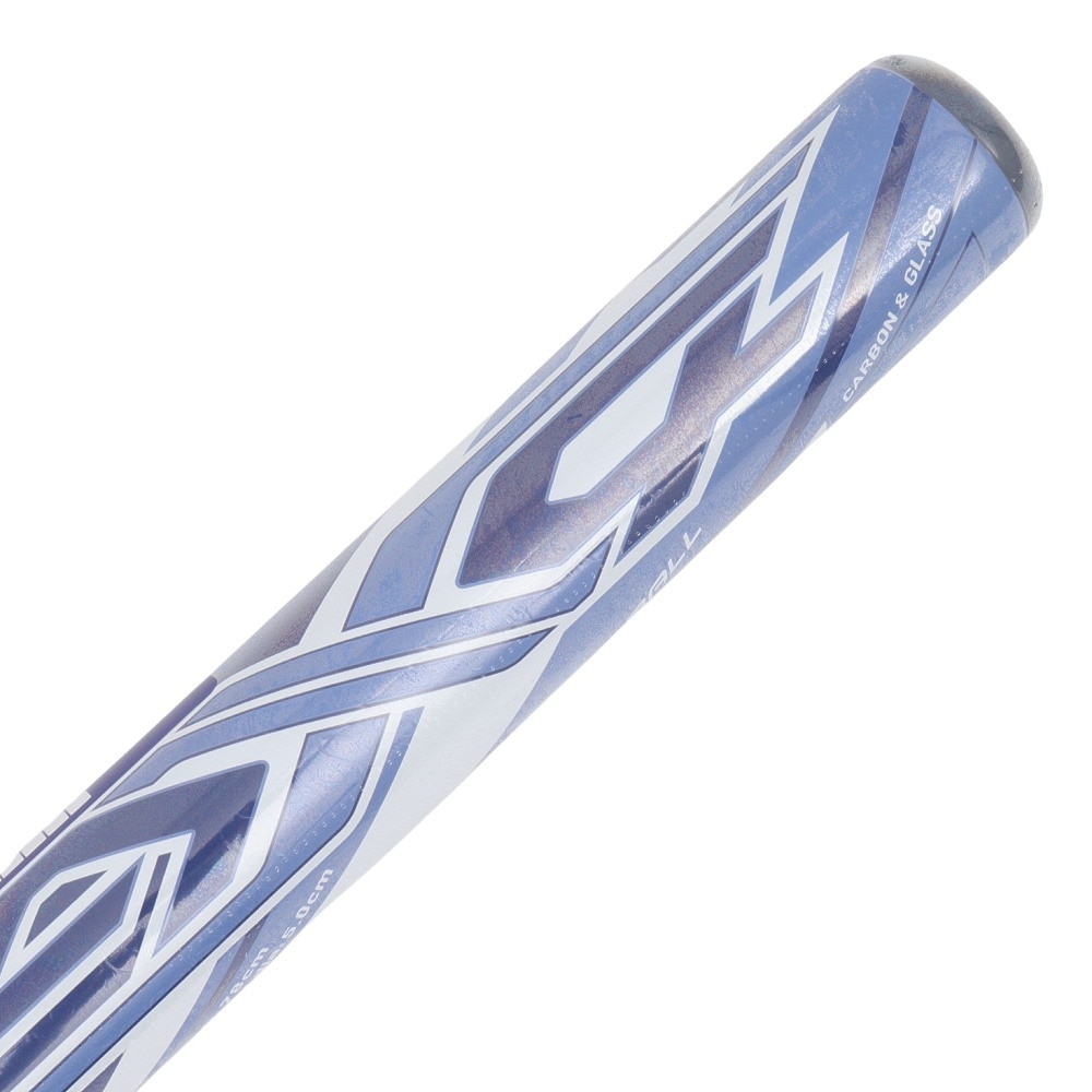 ミズノ（MIZUNO）（キッズ）ジュニア ソフトボール用バット 1、2号 ゴムボール用 AX4 78cm/平均570g ソフトボール 1CJFS62678 1801